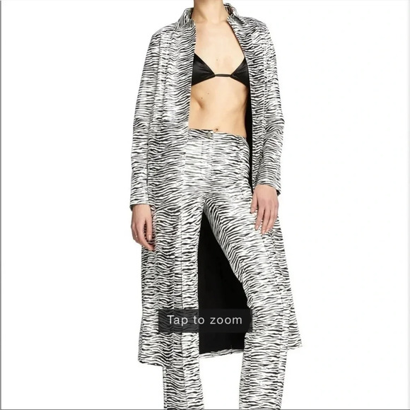 I.AM.GIA Jackets & Blazers - NWT I.Am.Gia Hera zebra print jacket long coat
